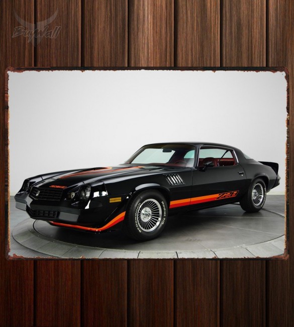 Металлическая табличка Chevrolet Camaro Z28 118 Металлическая табличка Chevrolet Camaro Z28 118